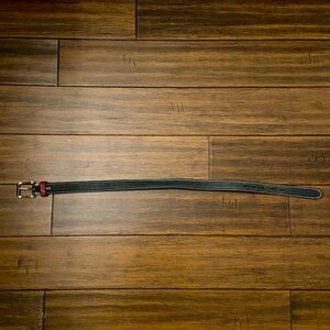 Nautica genuine leather belt for a boy.